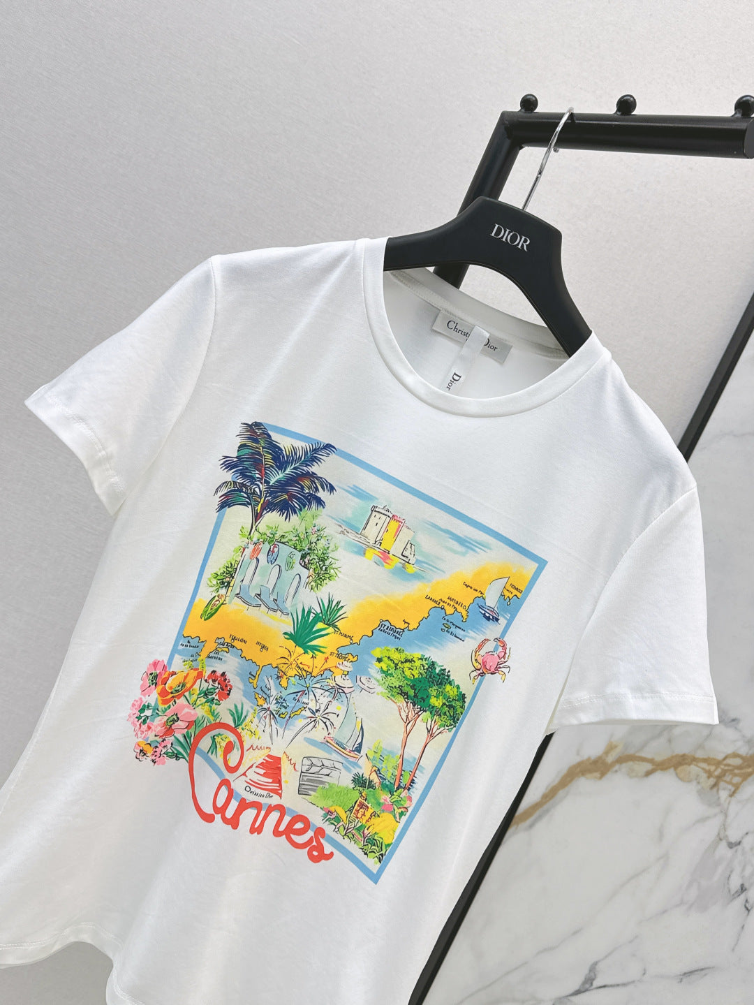 D*r 25ss printed cotton t-shirt
