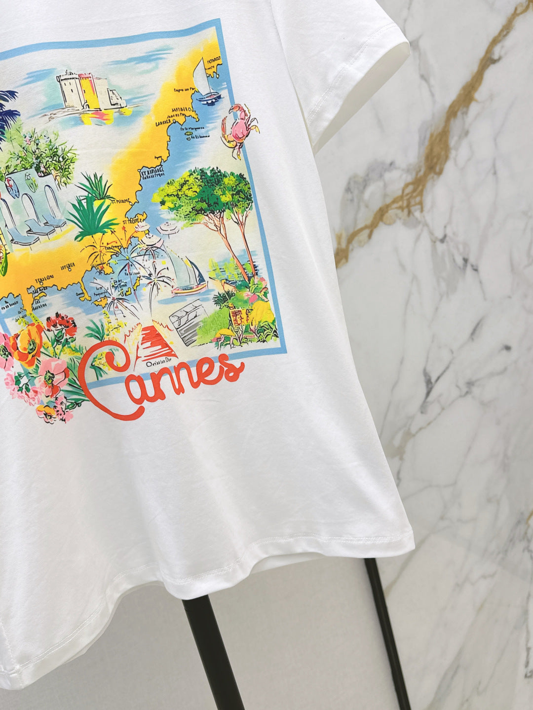 D*r 25ss printed cotton t-shirt