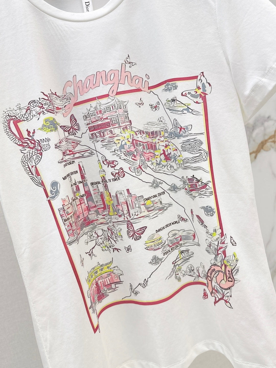 D*r 25ss printed cotton t-shirt