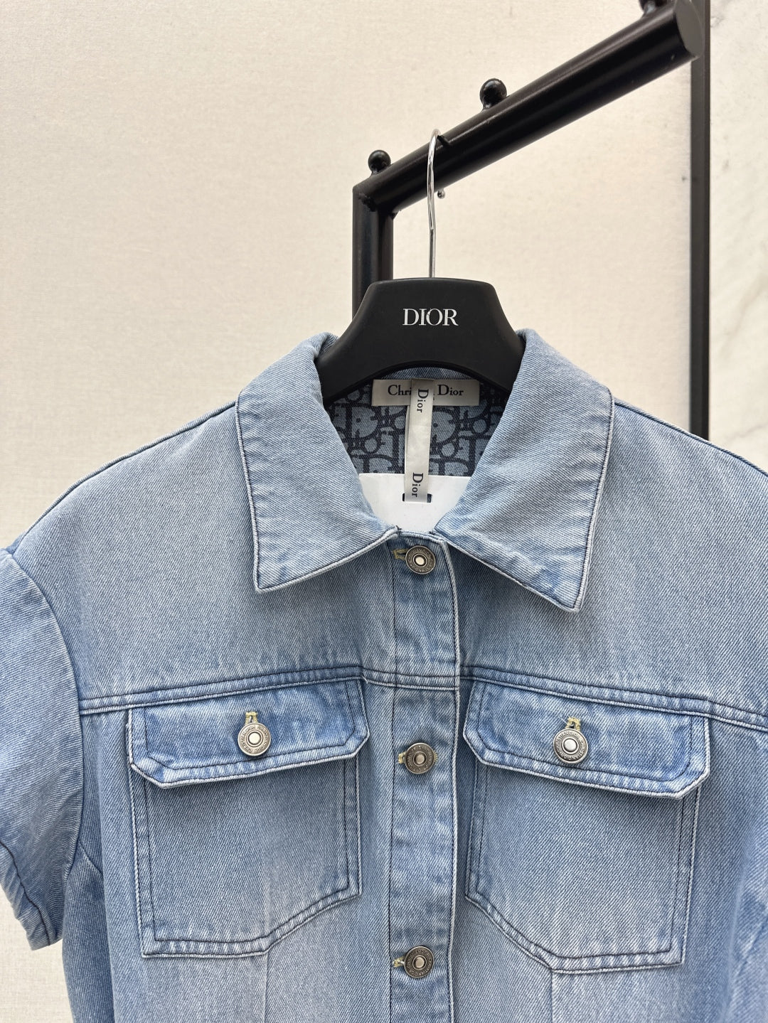 D*r 25ss belted denim shirt dress