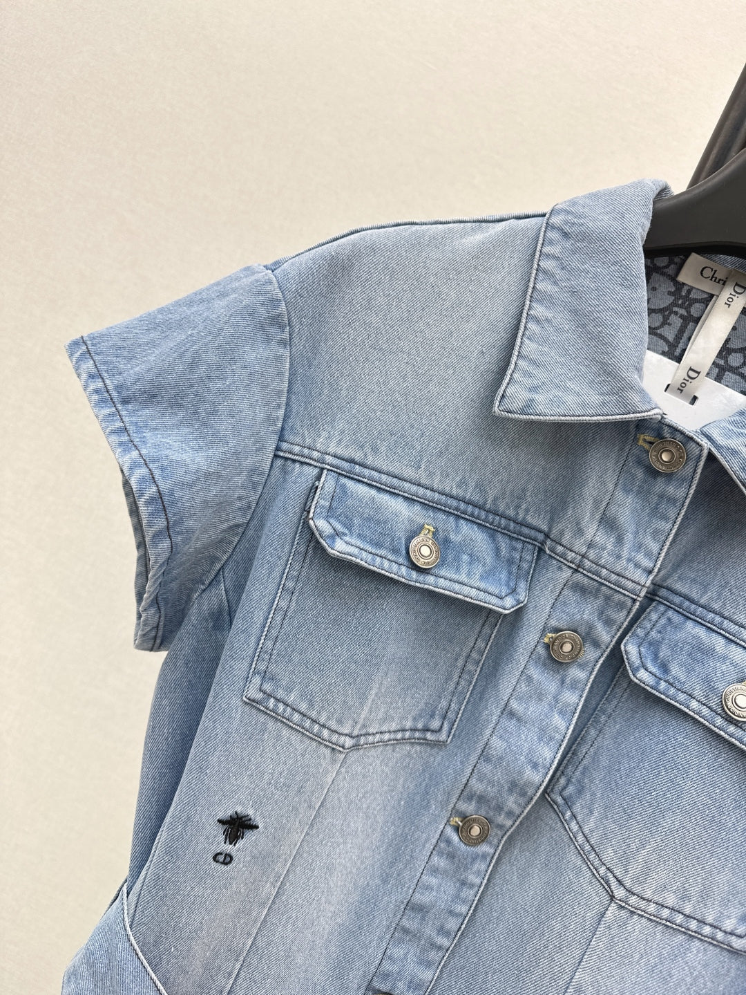 D*r 25ss belted denim shirt dress