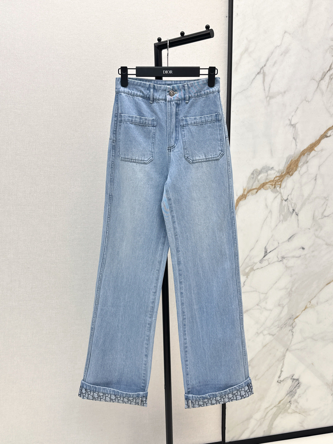 D*r 25ss oblique interior flared jeans