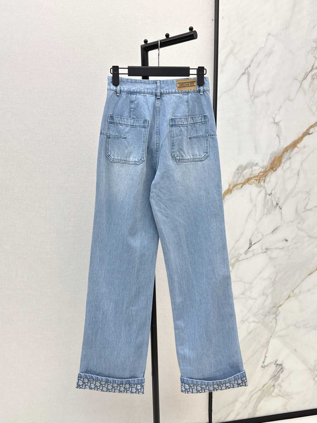 D*r 25ss oblique interior flared jeans