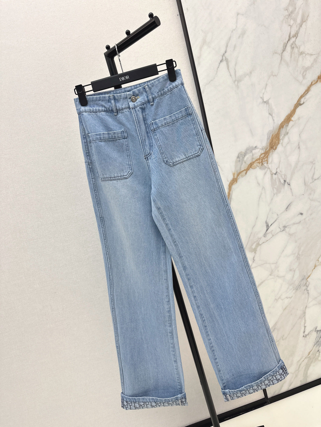 D*r 25ss oblique interior flared jeans