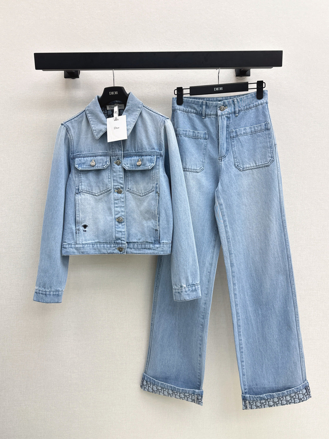 D*r 25ss oblique interior denim jacket