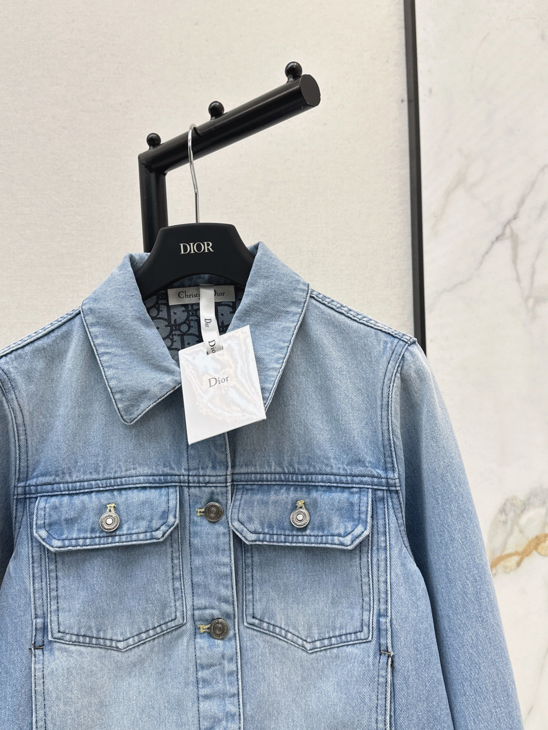 D*r 25ss oblique interior denim jacket