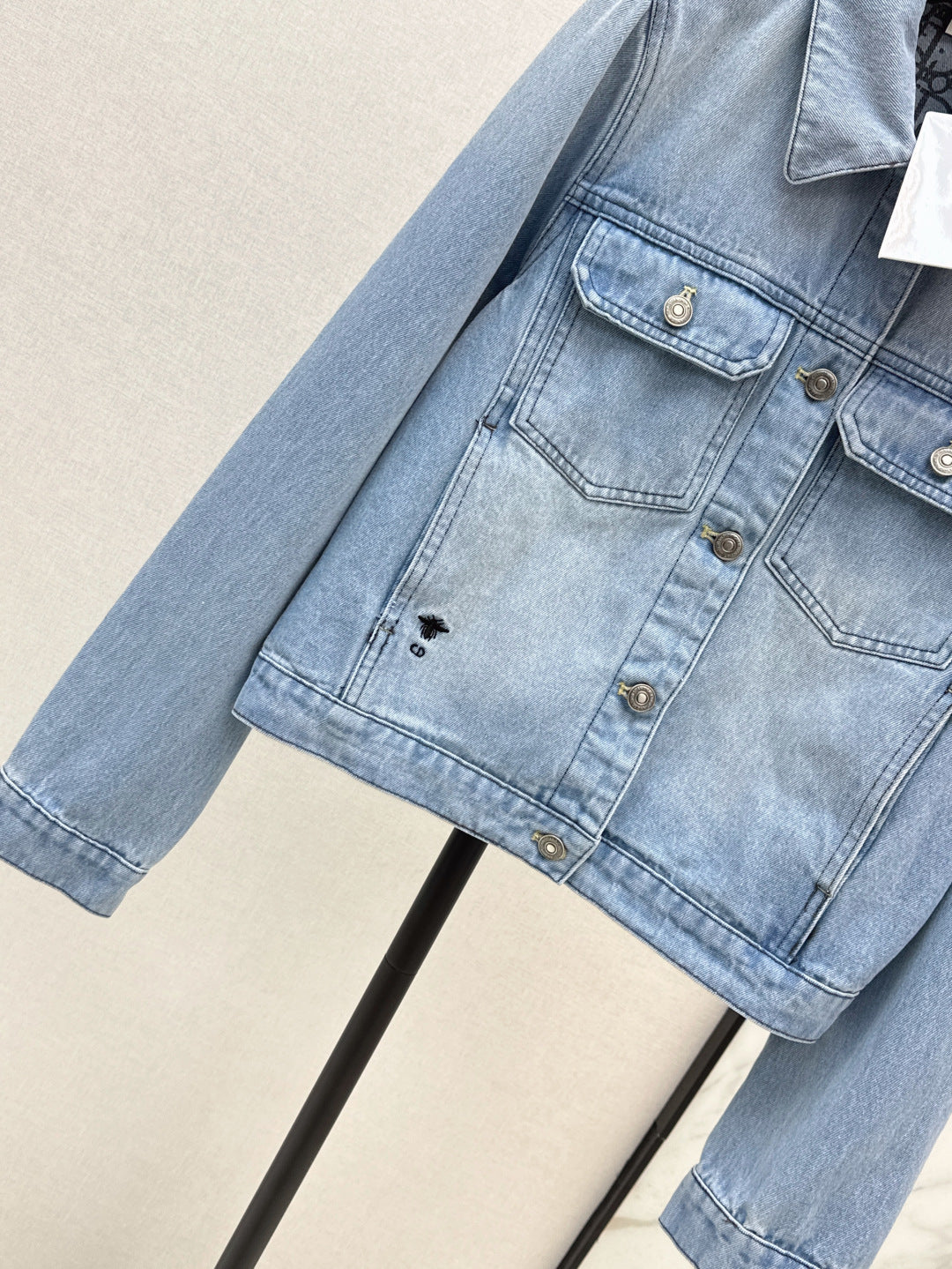 D*r 25ss oblique interior denim jacket