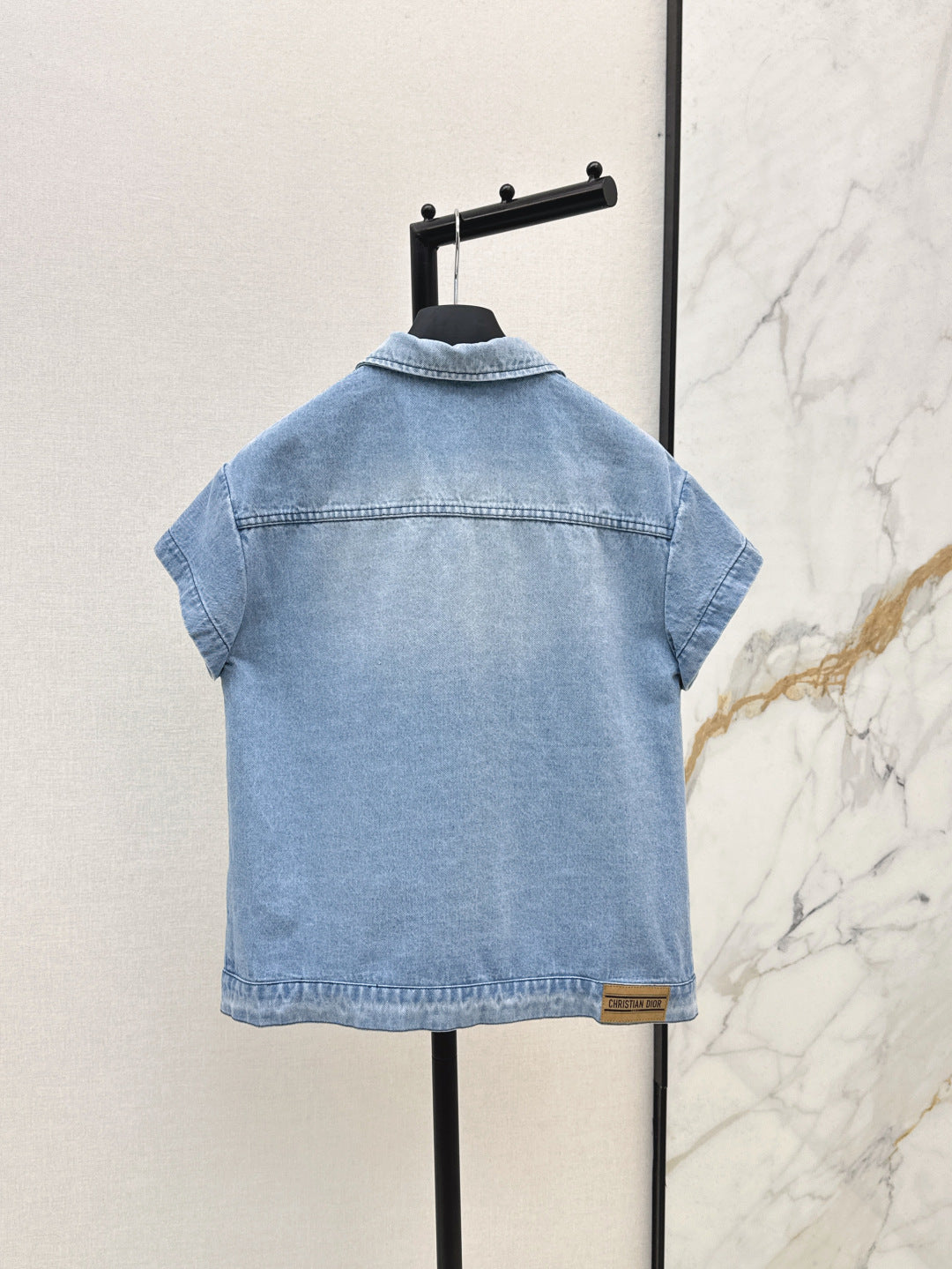 D*r 25ss oblique interior denim vest