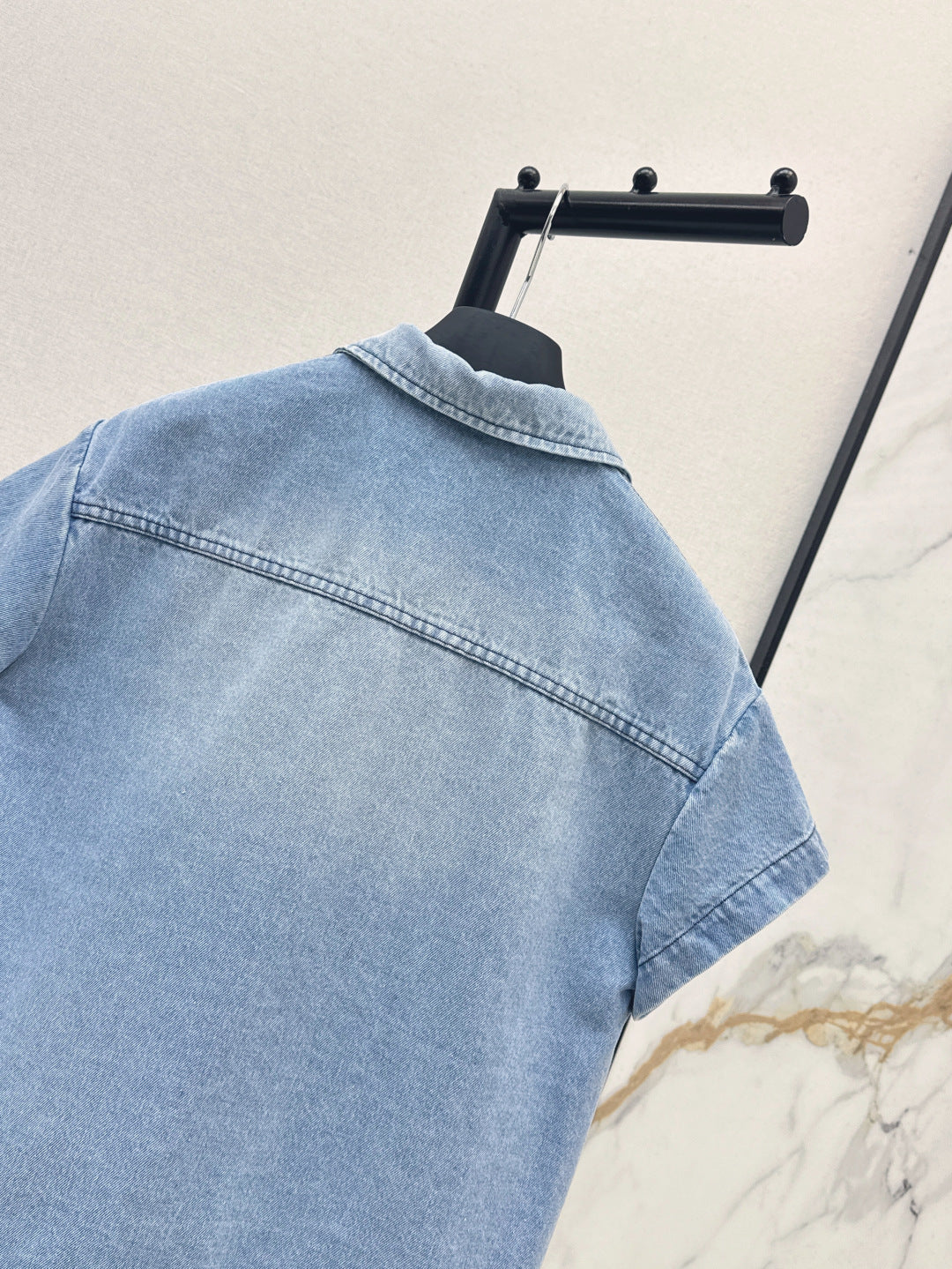 D*r 25ss oblique interior denim vest