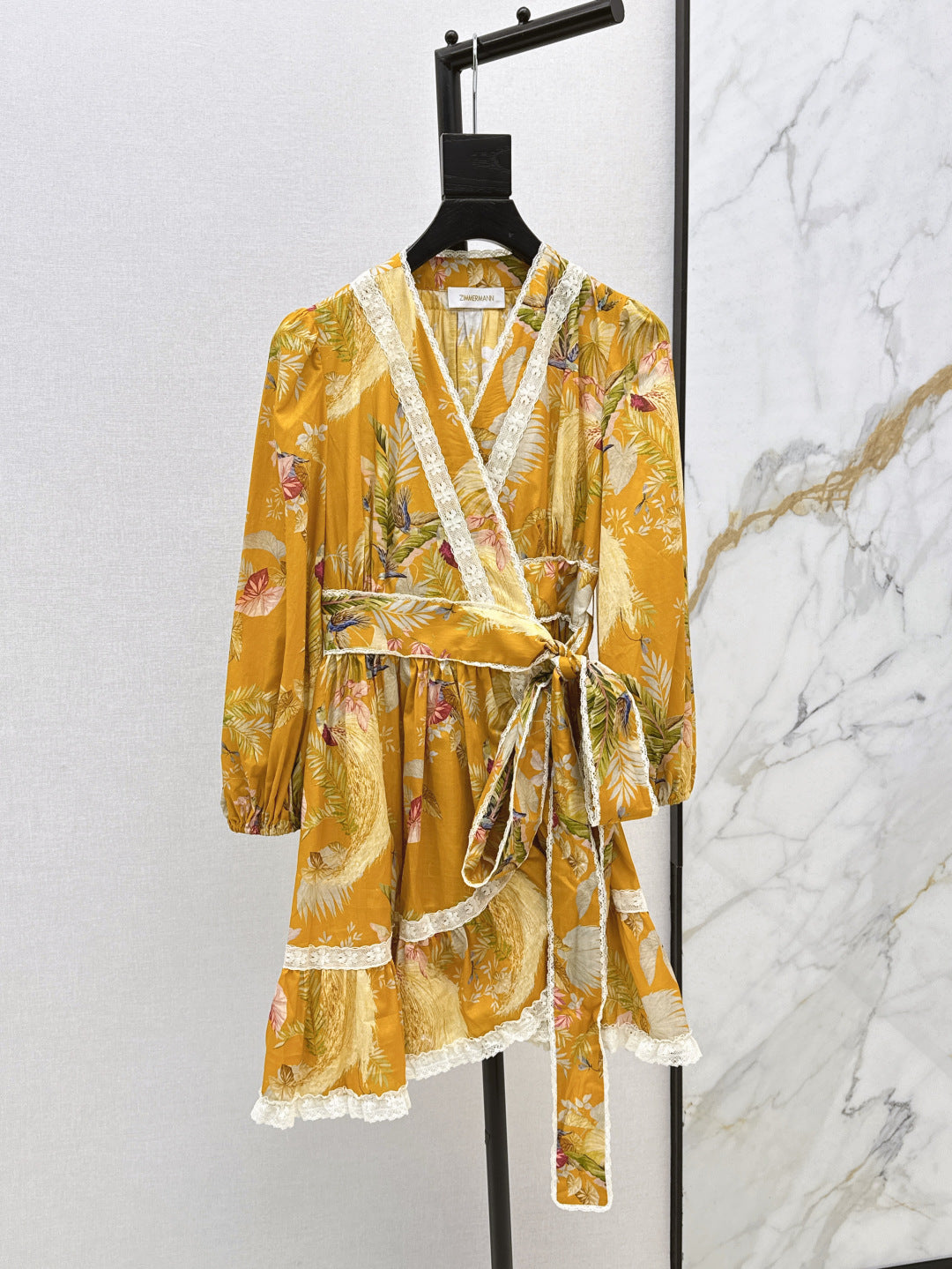 Zim* 25ss frill mini dress