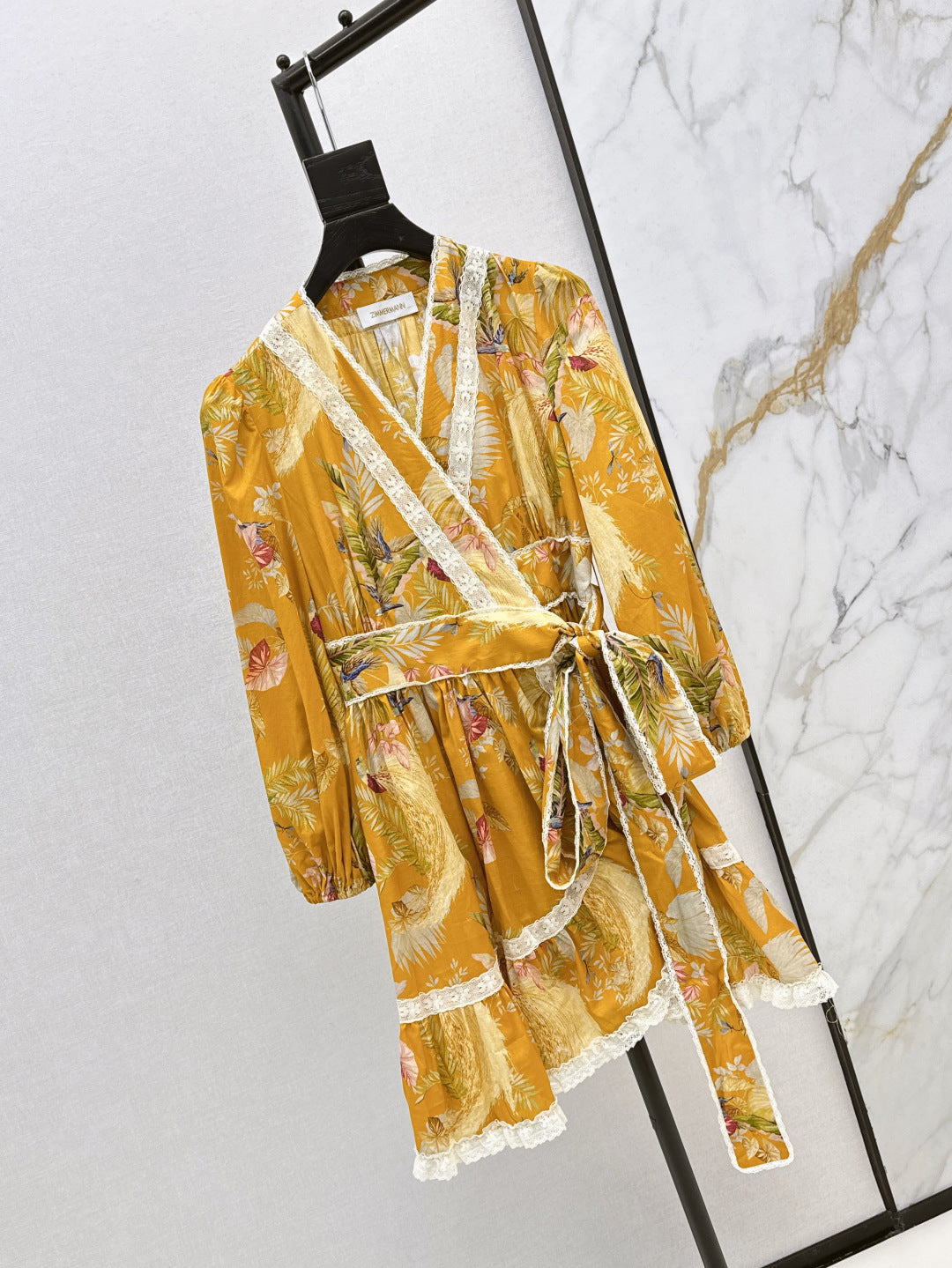 Zim* 25ss frill mini dress