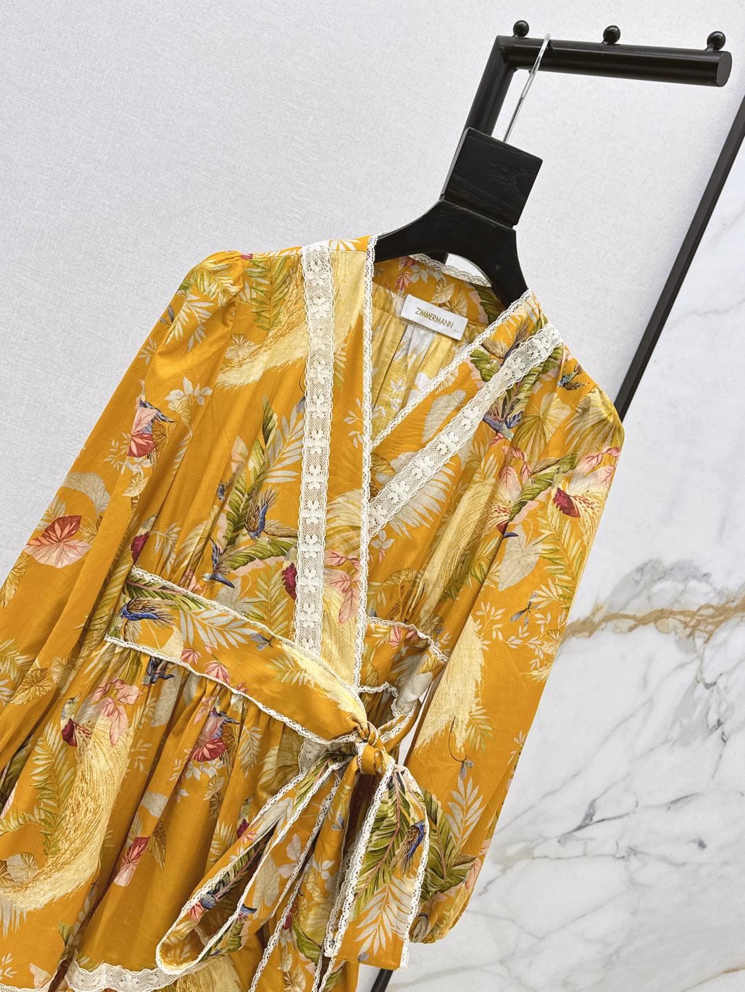 Zim* 25ss frill mini dress