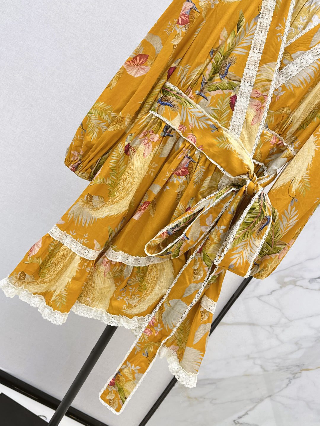 Zim* 25ss frill mini dress