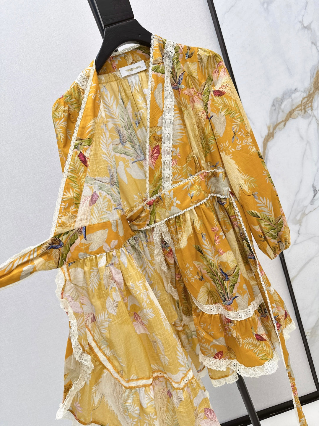 Zim* 25ss frill mini dress