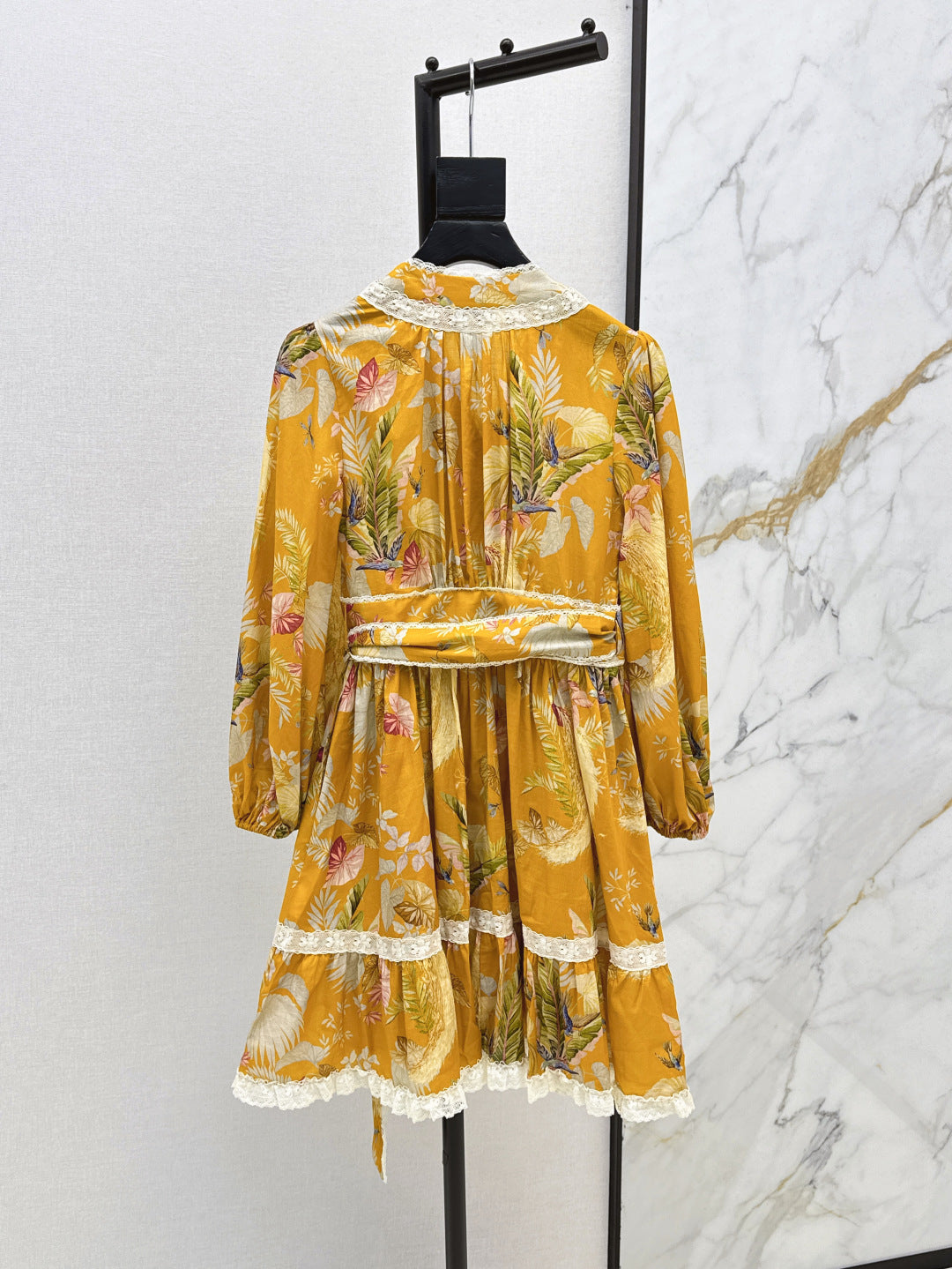 Zim* 25ss frill mini dress