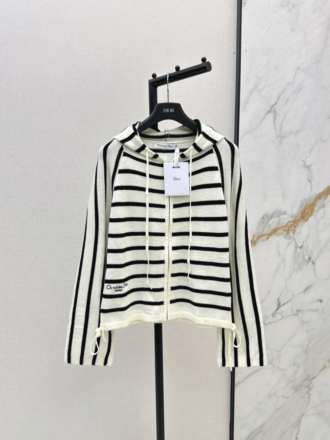 D*r 25ss hooded zipped cardigan