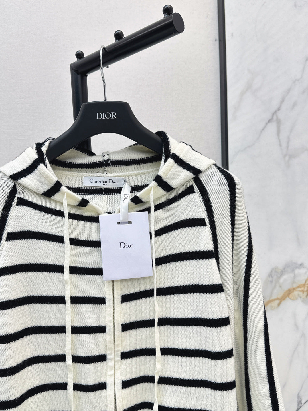 D*r 25ss hooded zipped cardigan