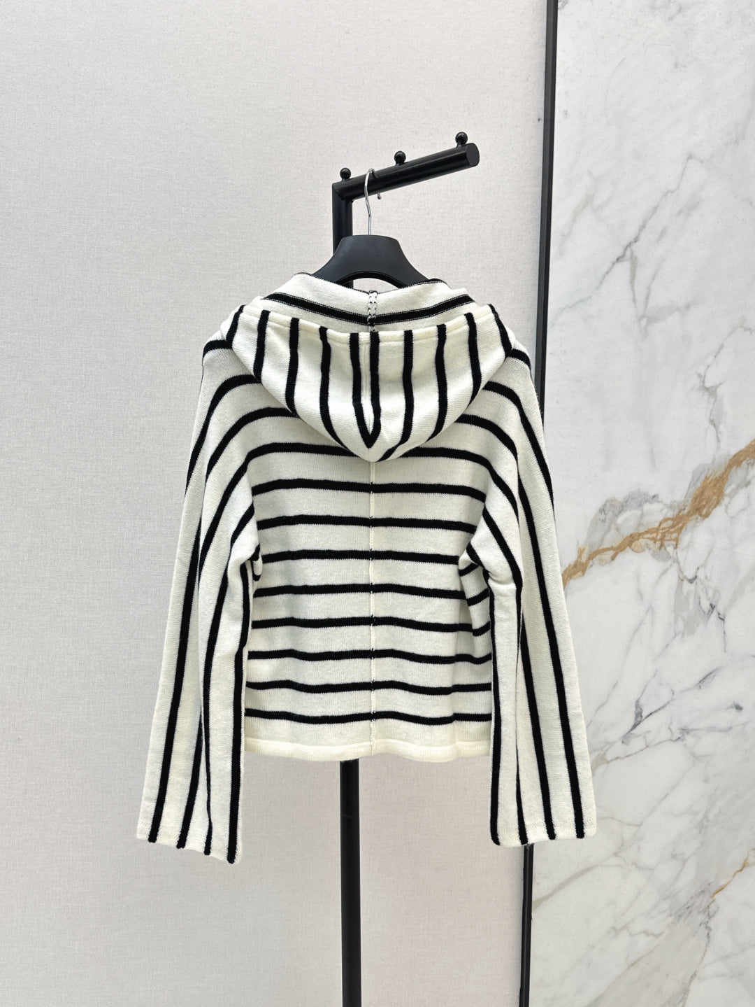 D*r 25ss hooded zipped cardigan