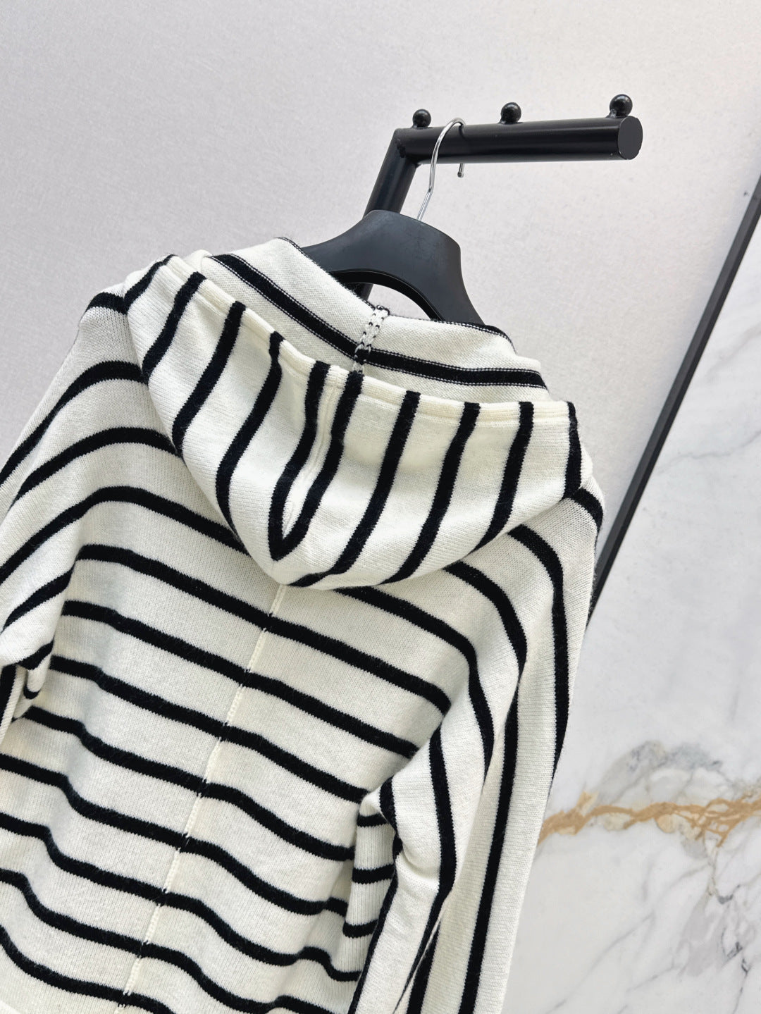 D*r 25ss hooded zipped cardigan