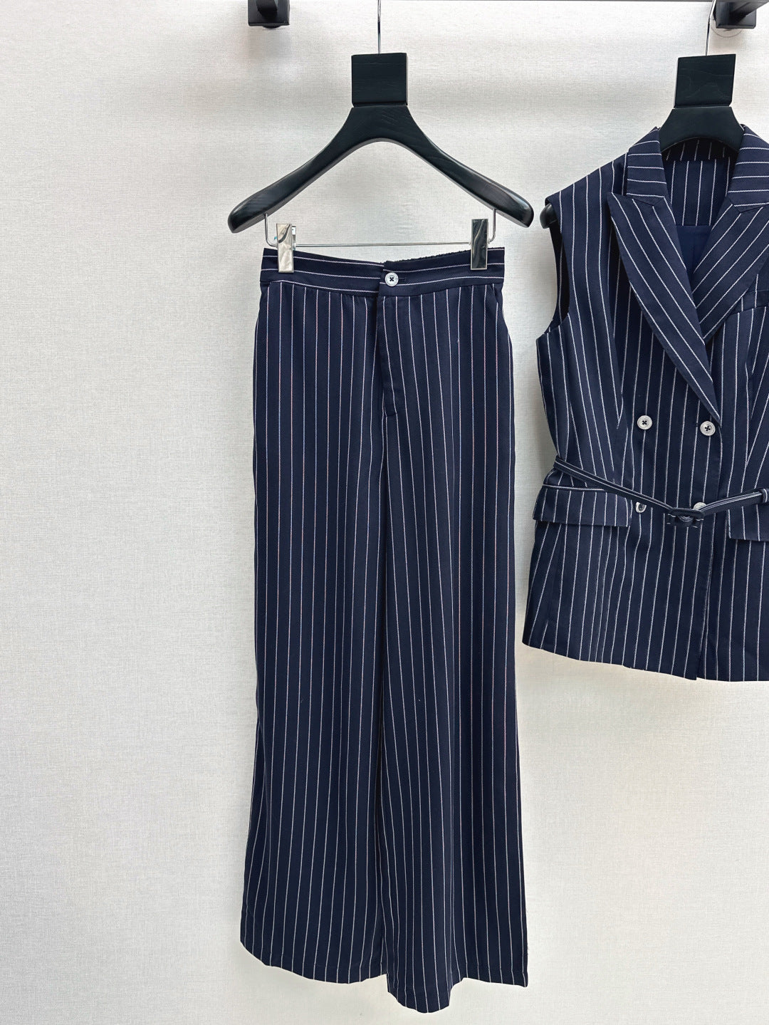 MaxM* 25ss tencel vest suit