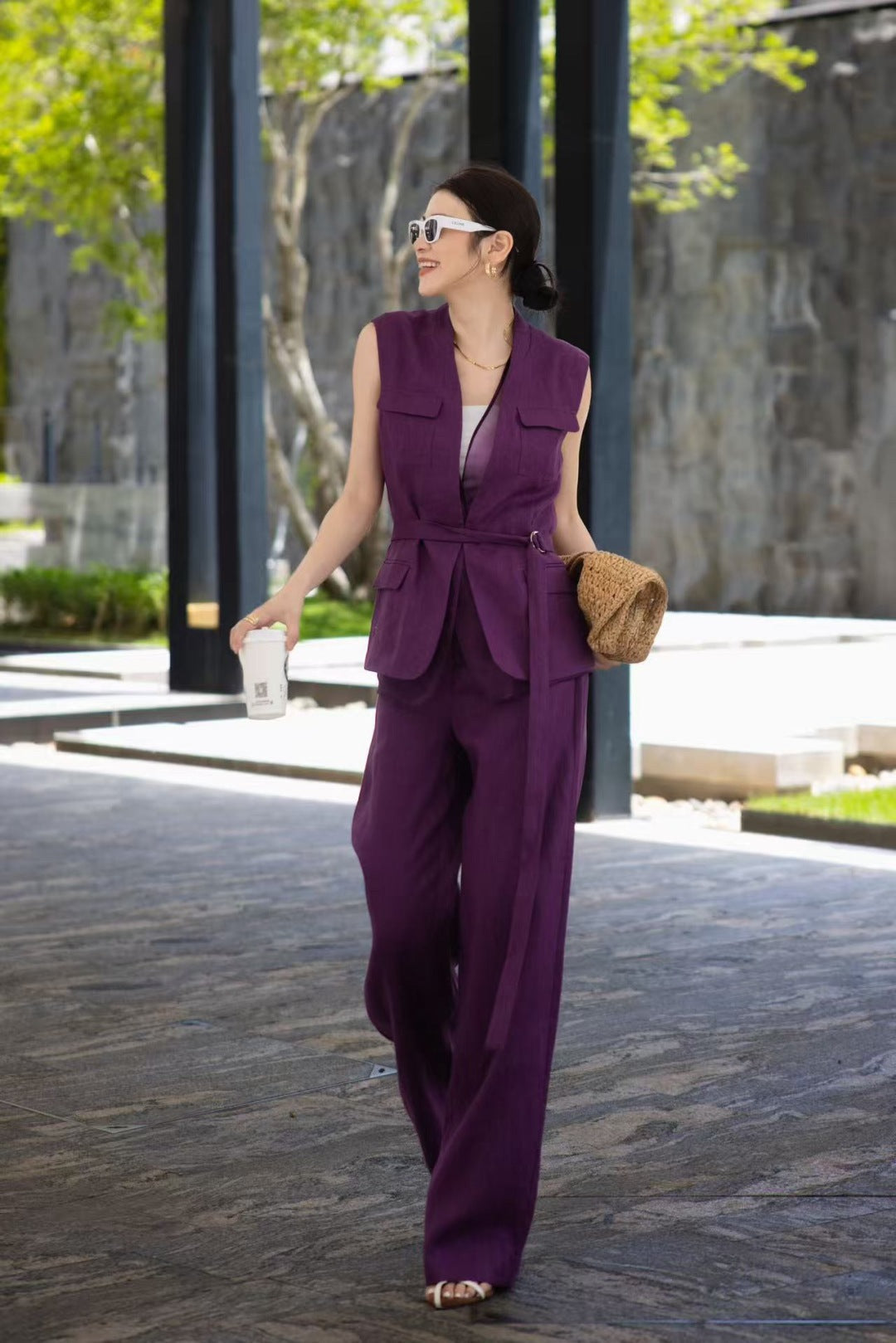 Brune*C 25ss Linen suit