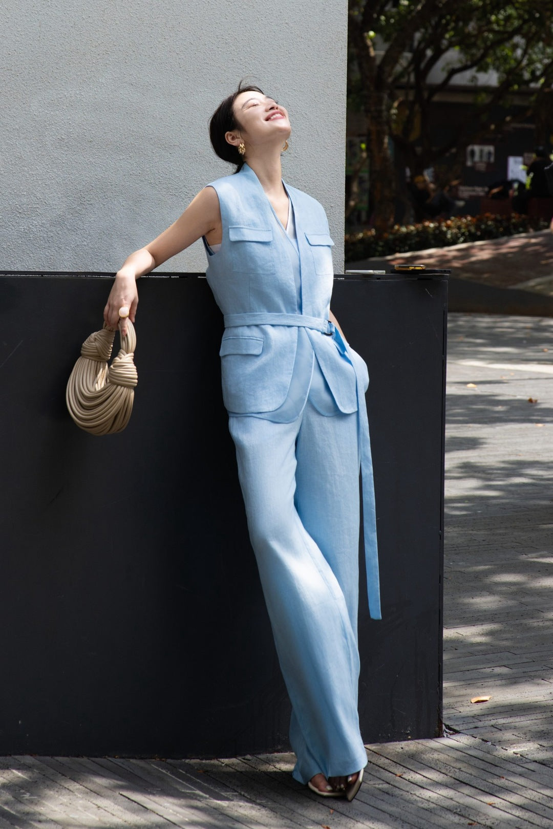 Brune*C 25ss Linen suit