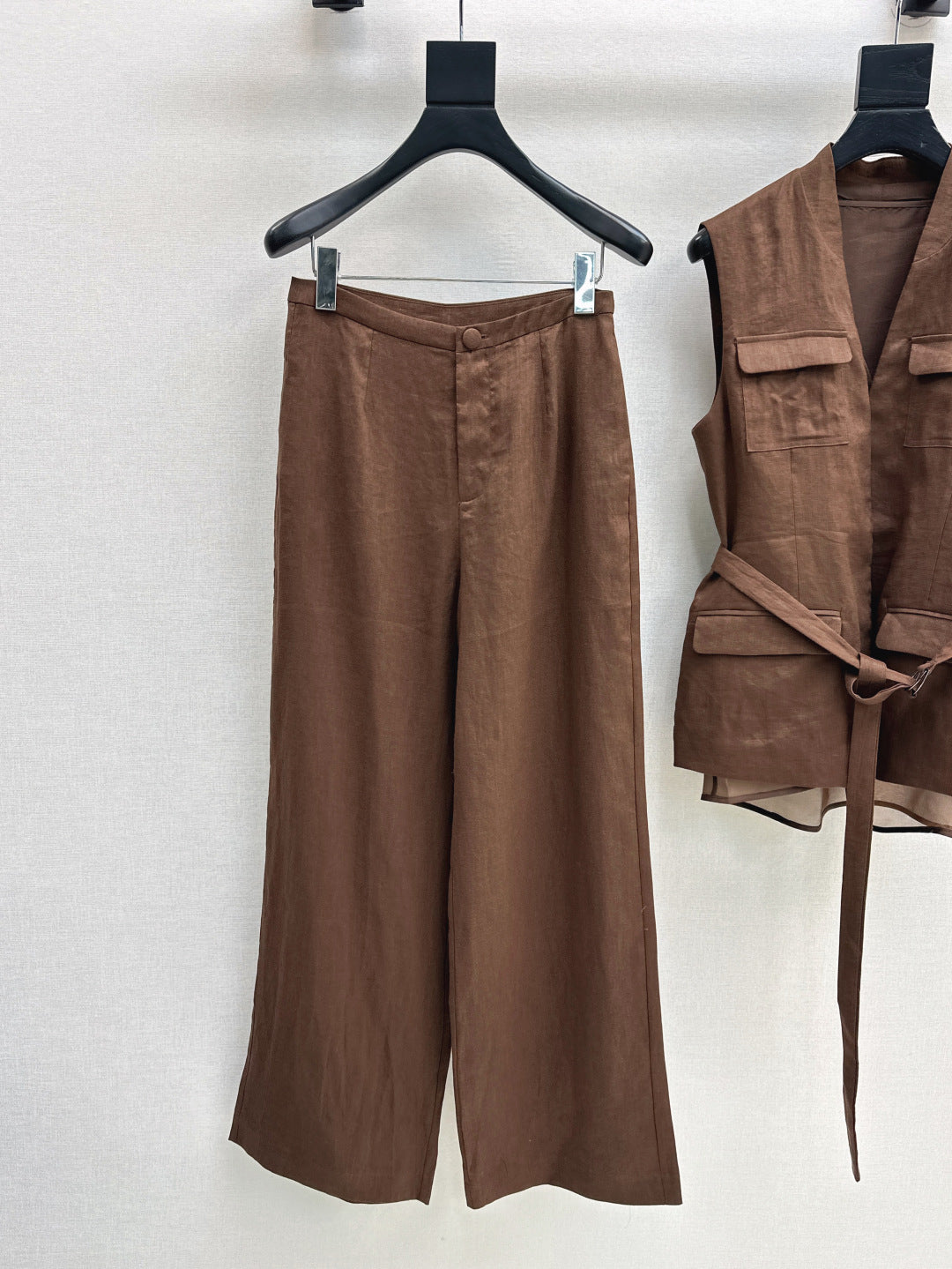 Brune*C 25ss Linen suit