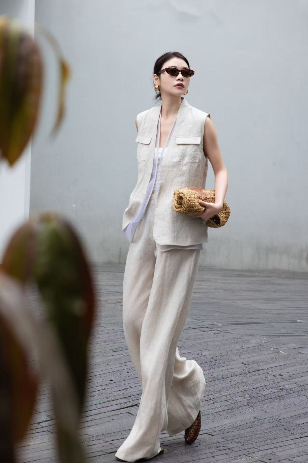 Brune*C 25ss Linen suit