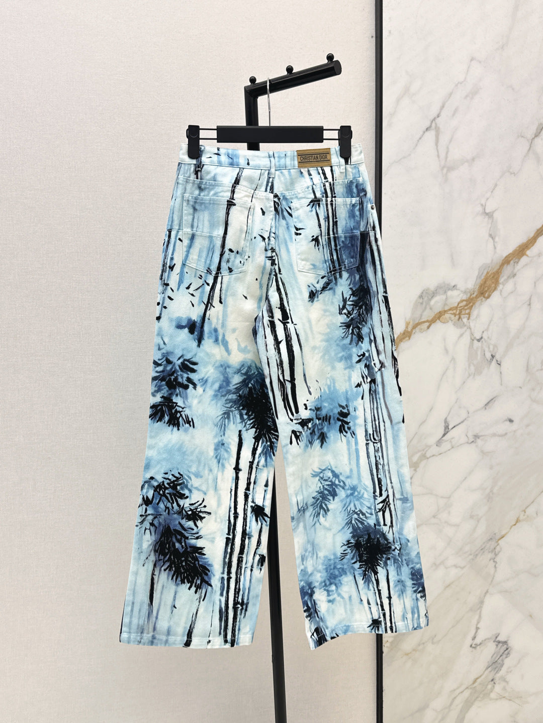D*r 25ss banbou motif denim pants