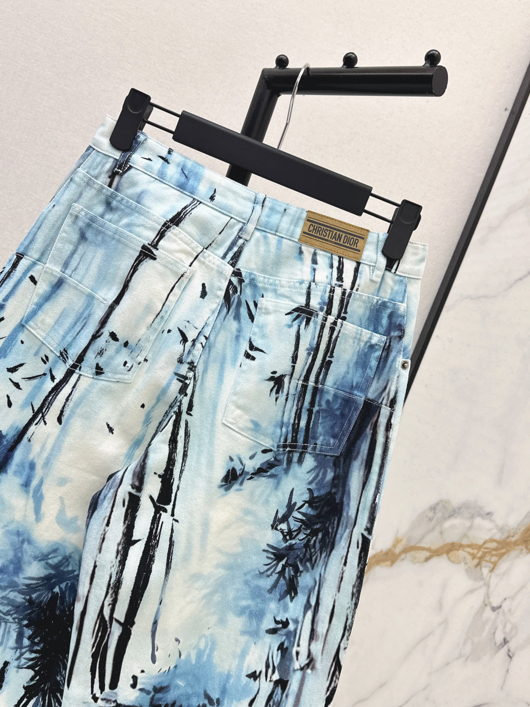 D*r 25ss banbou motif denim pants