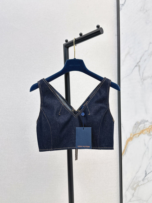 Loui* 25ss denim corset