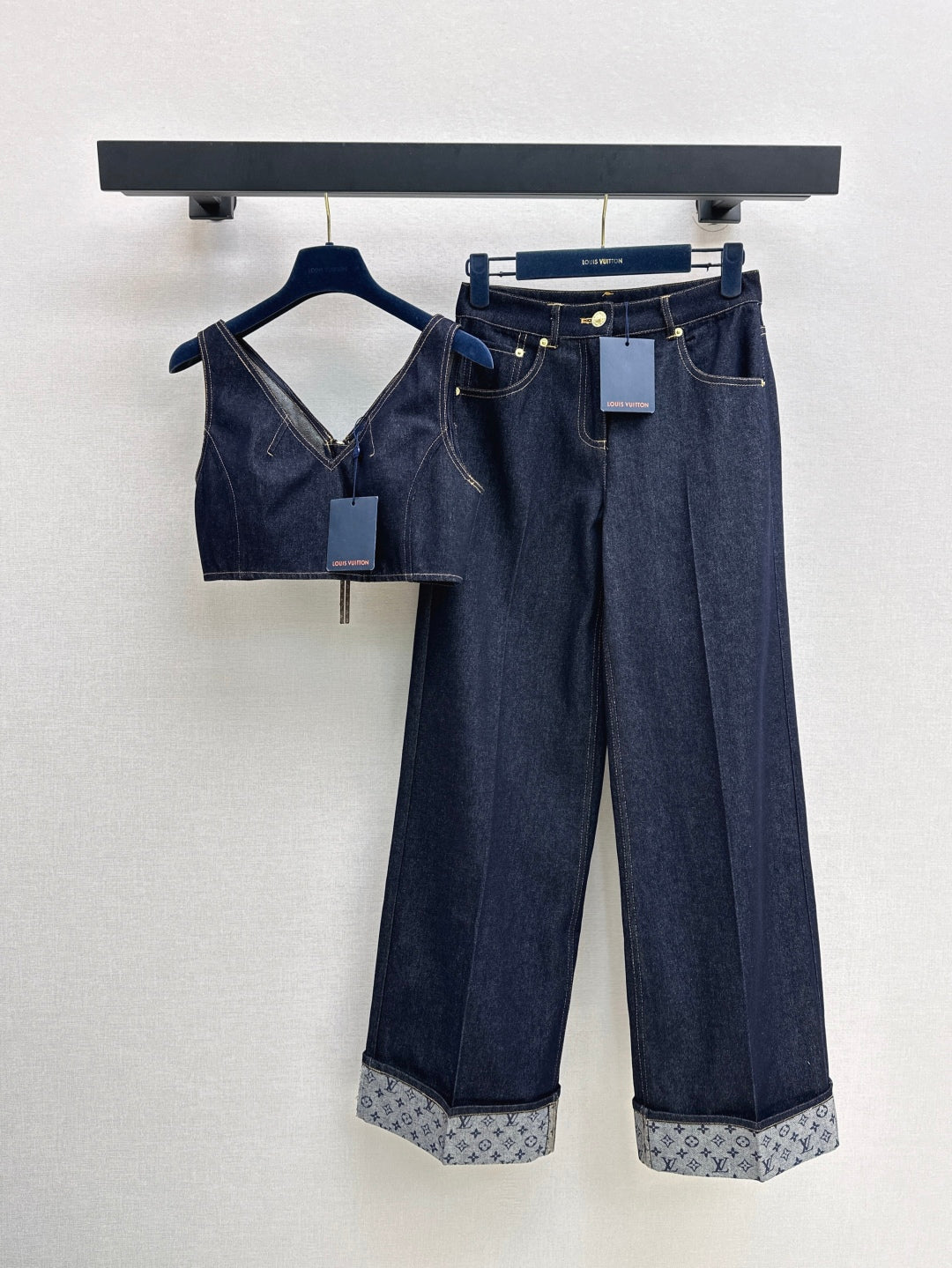 Loui* 25ss denim corset