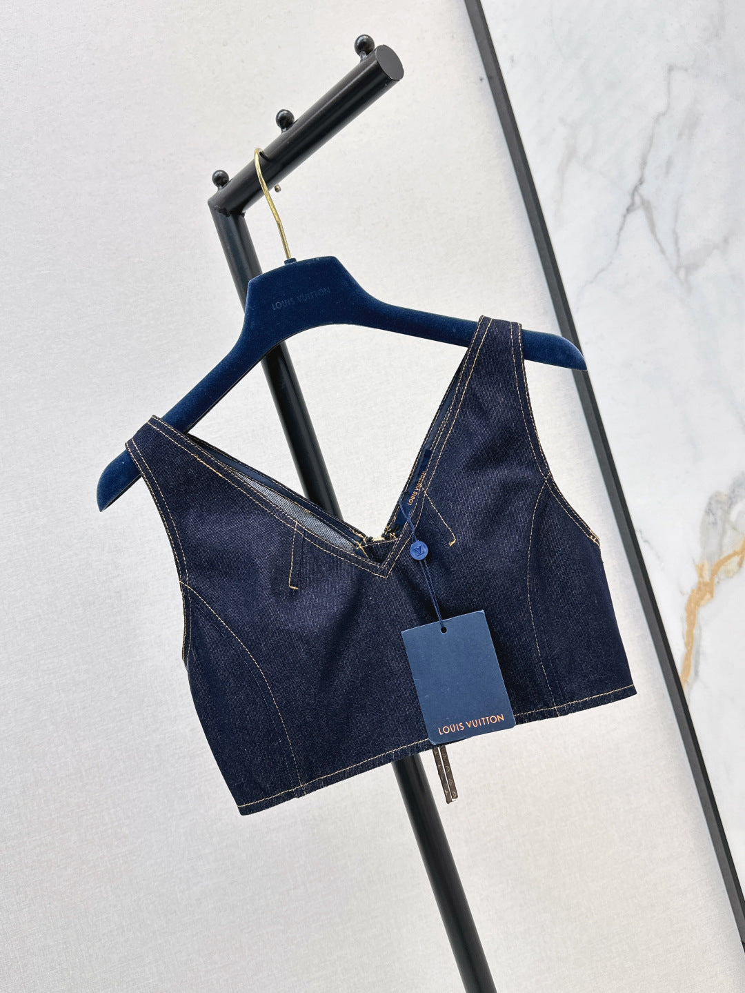 Loui* 25ss denim corset