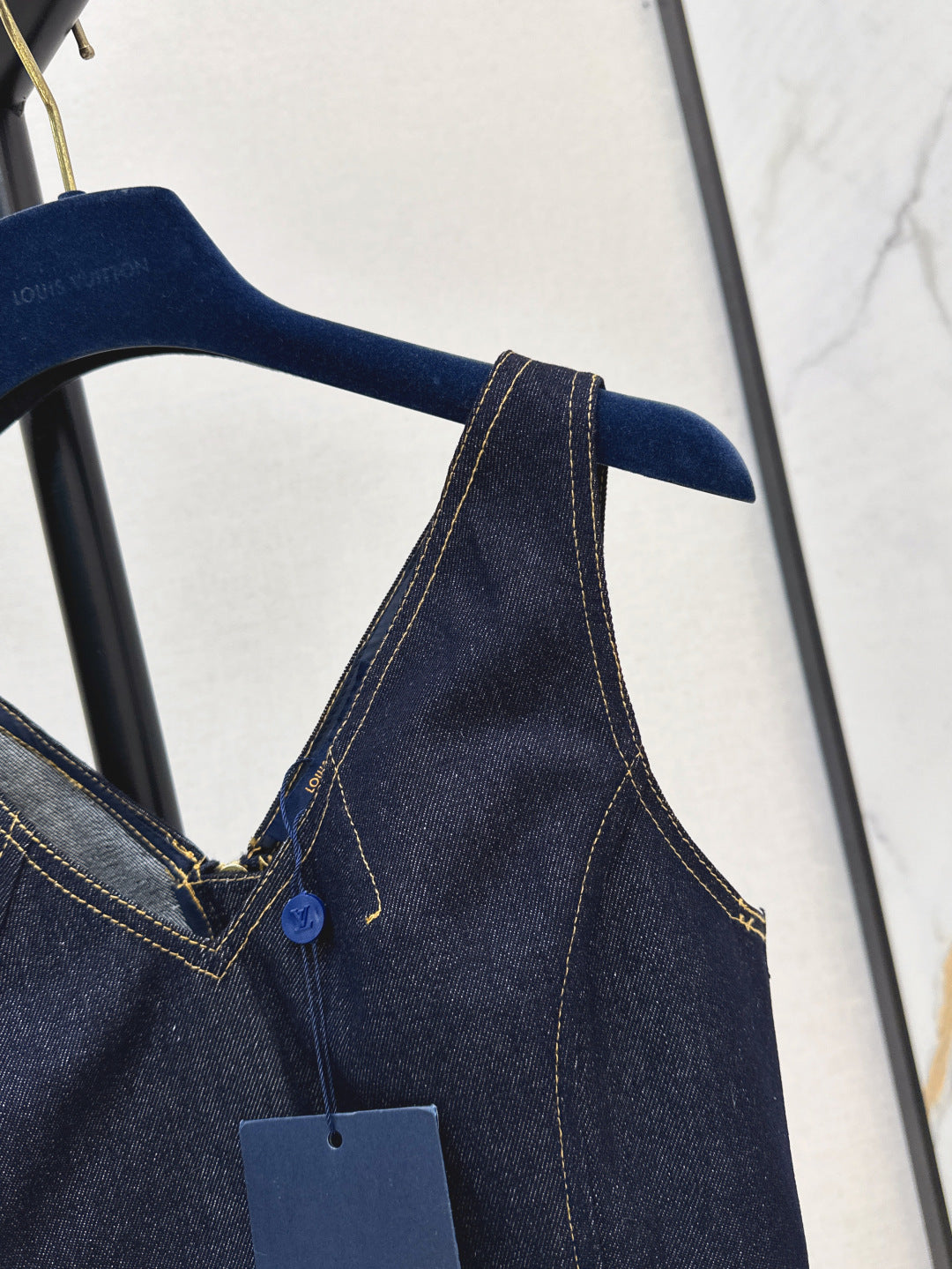 Loui* 25ss denim corset