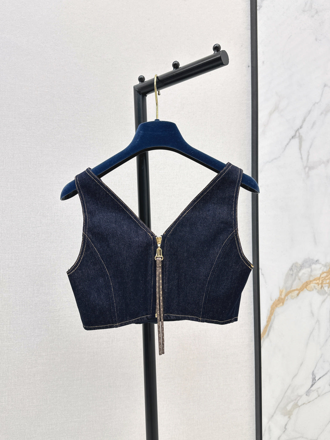 Loui* 25ss denim corset