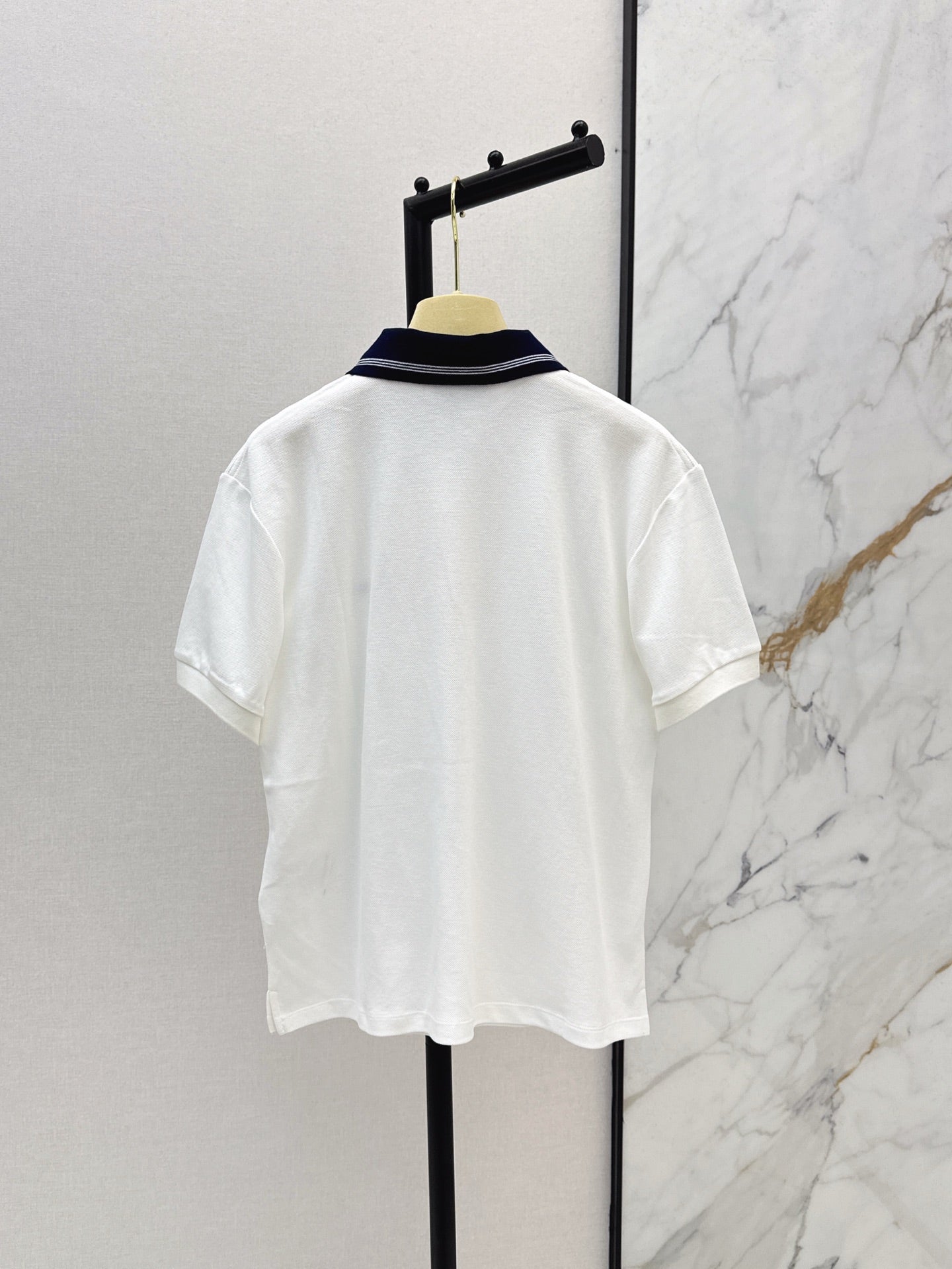 M*u 25ss embroidered polo shirt