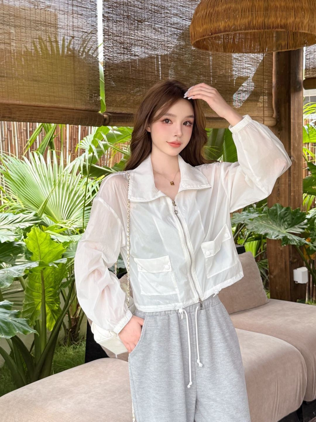 Monc* 25ss lightweight jacket