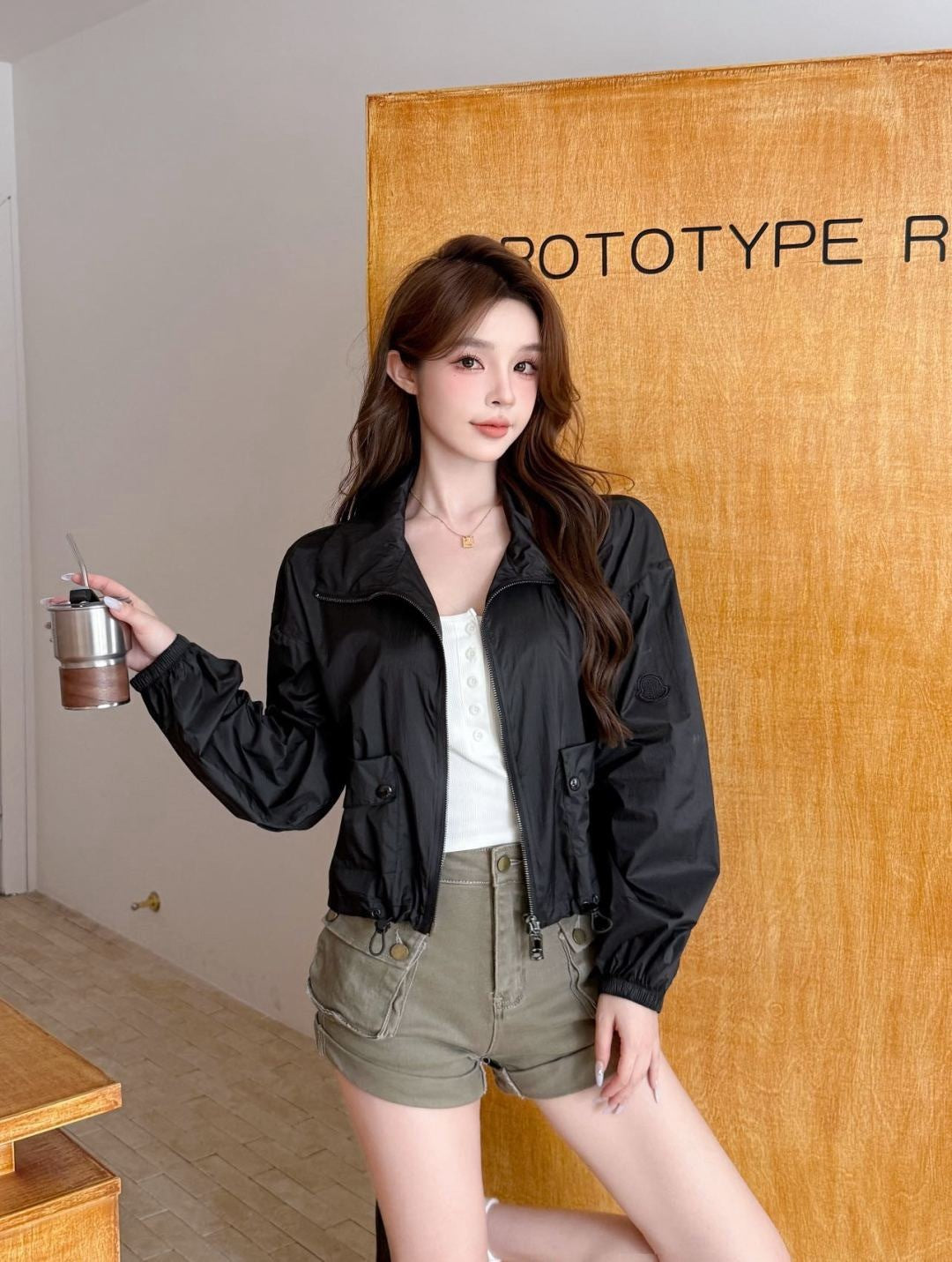 Monc* 25ss lightweight jacket