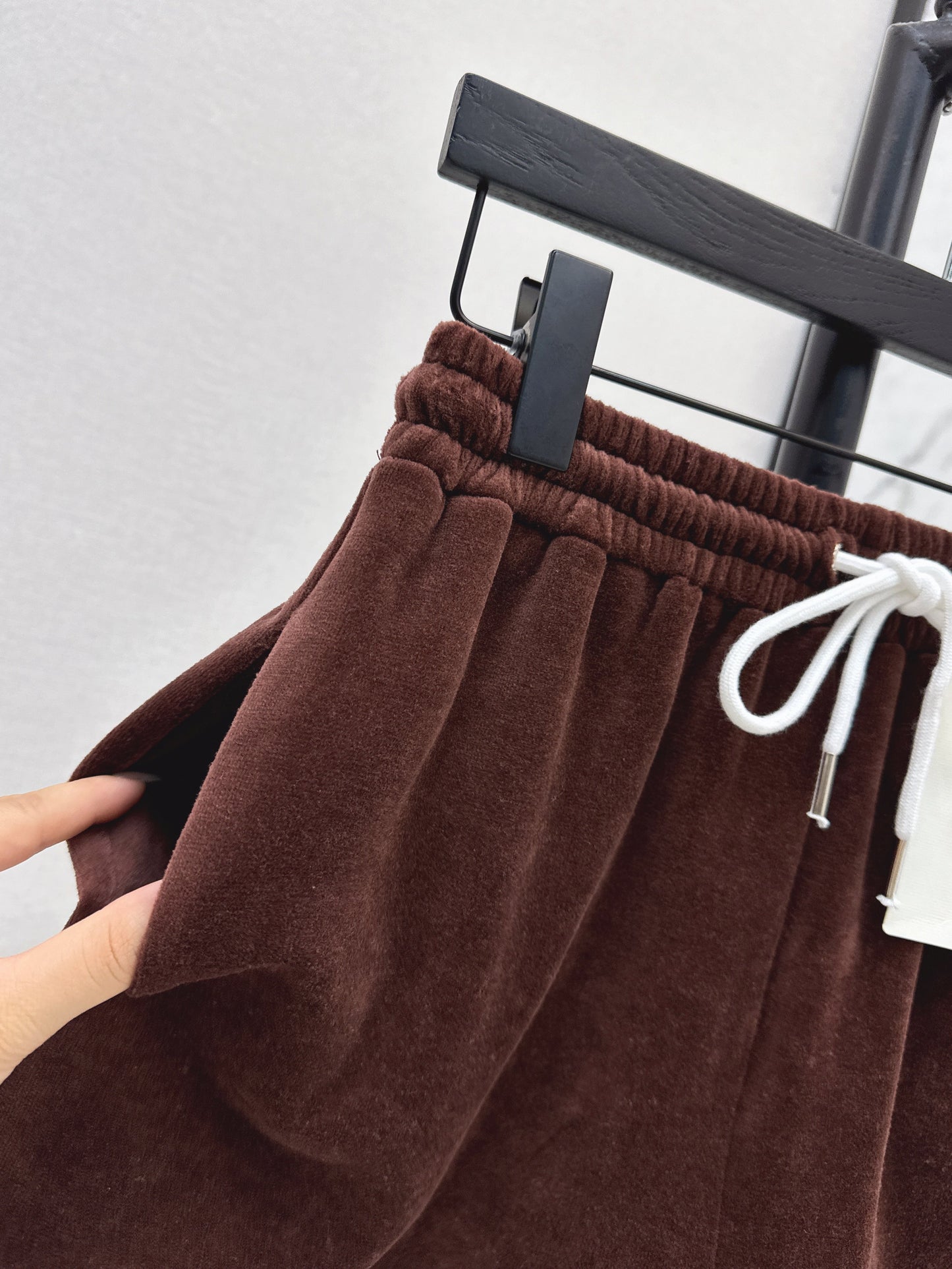 Cel* 25ss velvet jersey tracksuit shorts