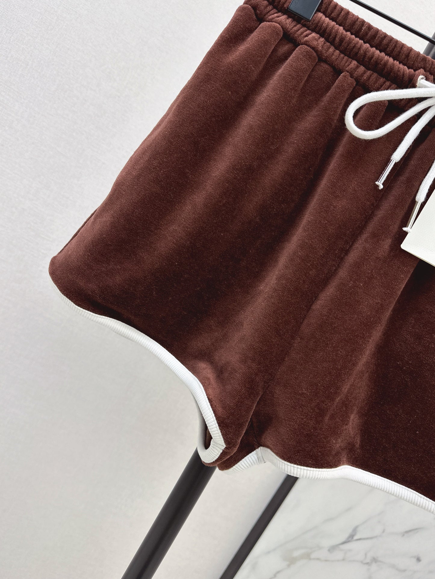 Cel* 25ss velvet jersey tracksuit shorts