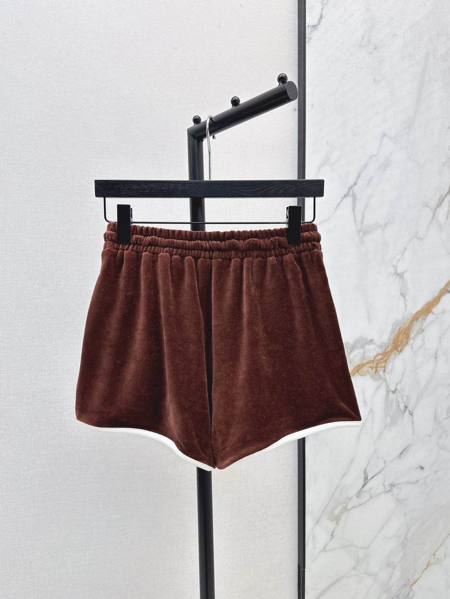 Cel* 25ss velvet jersey tracksuit shorts