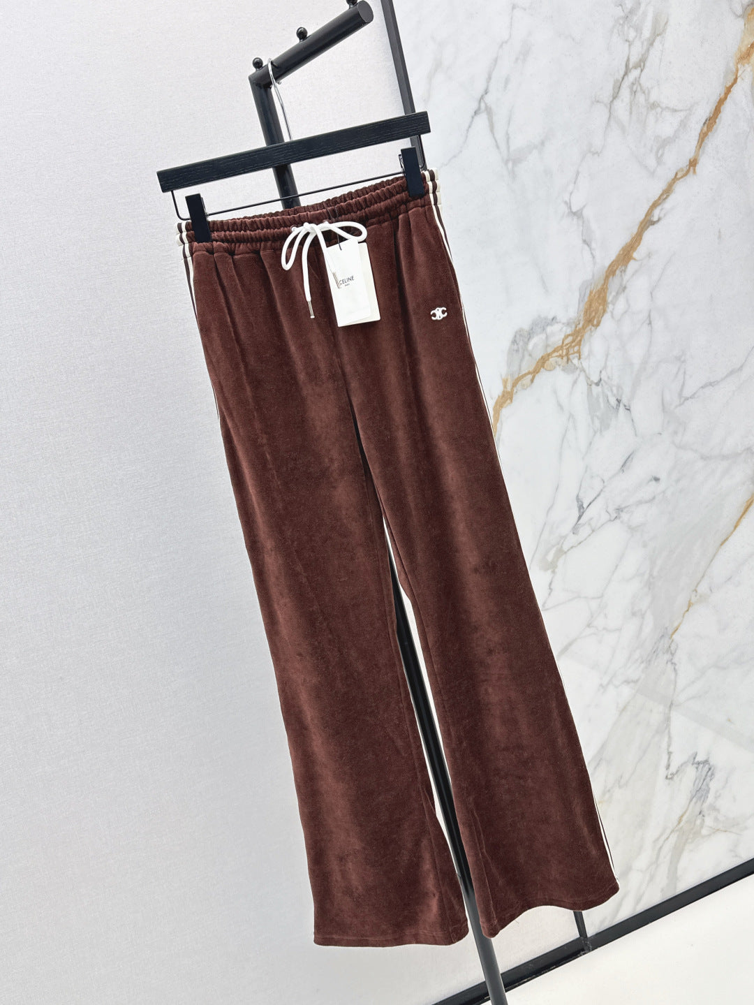 Cel* 25ss velvet jersey tracksuit pants