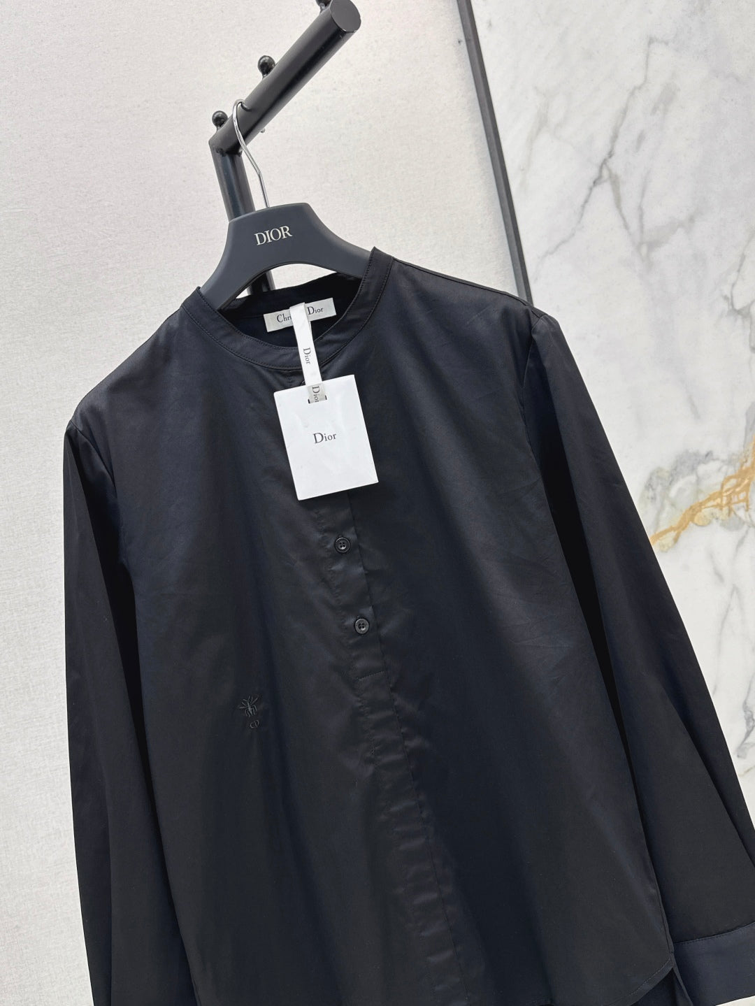 D*r 25ss bee embroidered long blouse