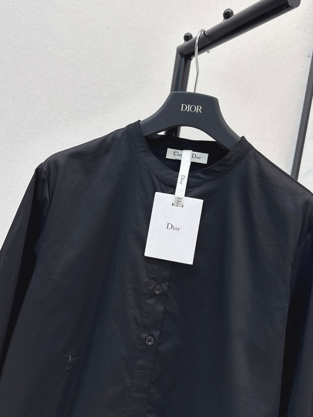 D*r 25ss bee embroidered long blouse