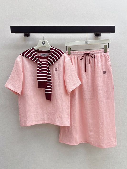 Loe* 25ss linen suit