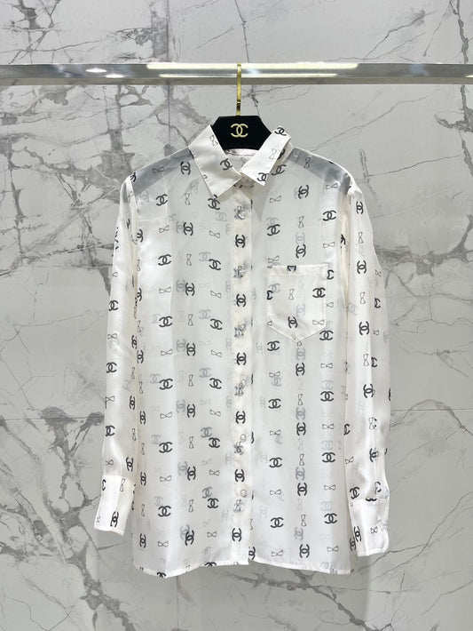 C*nel 25ss printed shirt