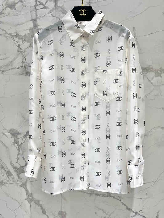 C*nel 25ss printed shirt