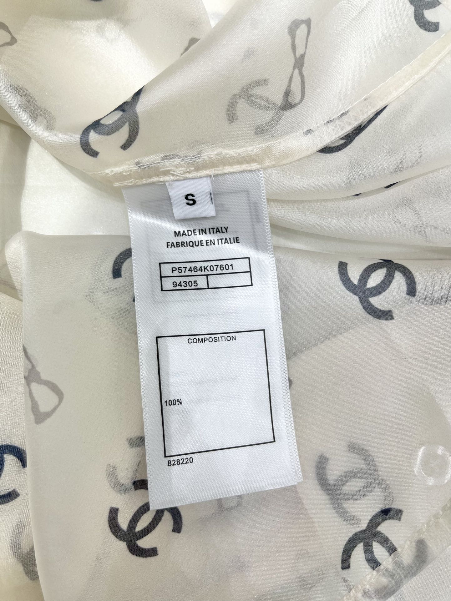 C*nel 25ss printed shirt