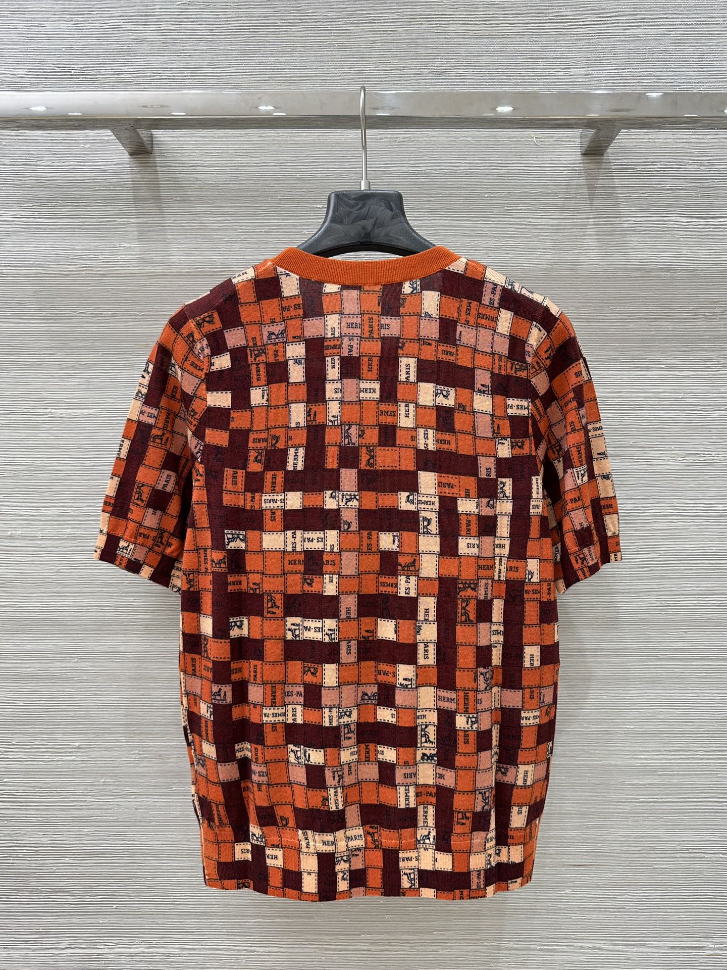 Herm* 25ss printed wool sweater