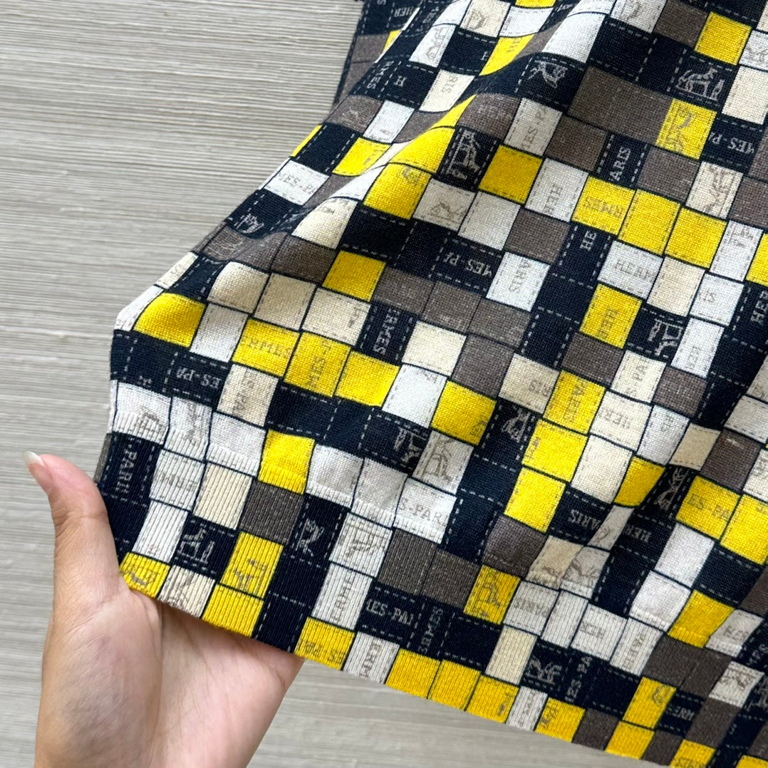 Herm* 25ss printed wool sweater